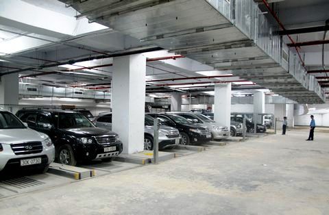 Hà Nội sẽ xây 3 bãi xe ngầm 5 tầng