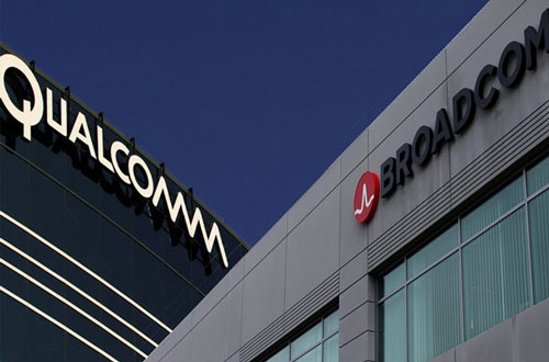 Giá chào mua đối thủ Qualcomm được Broadcom nâng lên 121 tỷ USD