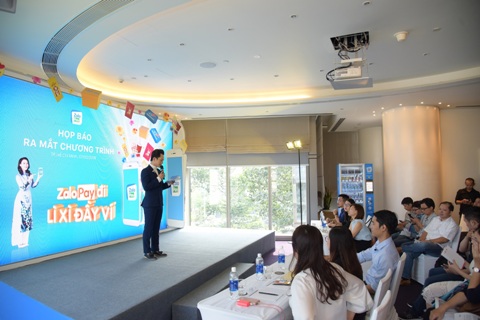 Lì xì bằng ví điện tử ZaloPay