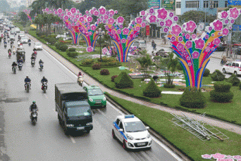 Quận Bắc Từ Liêm (Hà Nội): Triển khai cuộc vận động thiết kế trang trí mừng Đảng, mừng Xuân