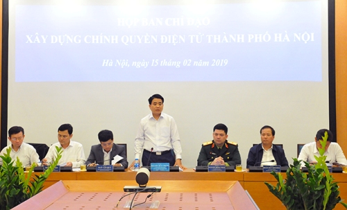 Hà Nội 2019: Phấn đấu 100% dịch vụ công trực tuyến đạt mức độ 3, 4