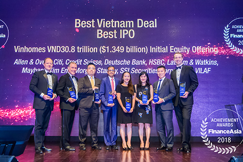 SSI nhận Best IPO