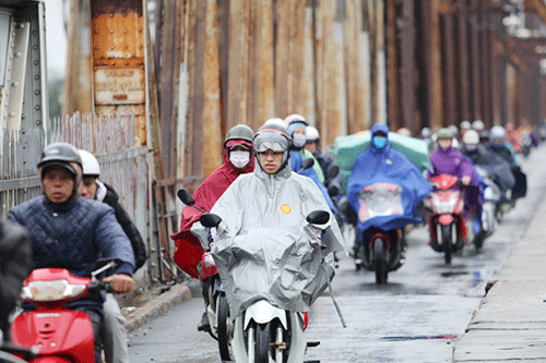 Hà Nội mưa phùn trong ngày đầu tiên Hội nghị thượng đỉnh Mỹ