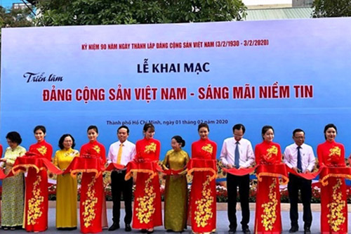 TP Hồ Chí Minh: Khai mạc triển lãm “Đảng Cộng sản Việt Nam