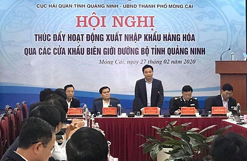 Quảng Ninh: Thúc đẩy hoạt động xuất nhập khẩu qua cửa khẩu biên giới đường bộ