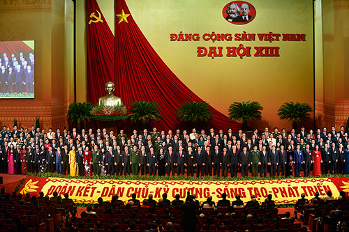Đại hội đã bầu Ban Chấp hành Trung ương Đảng khóa XIII