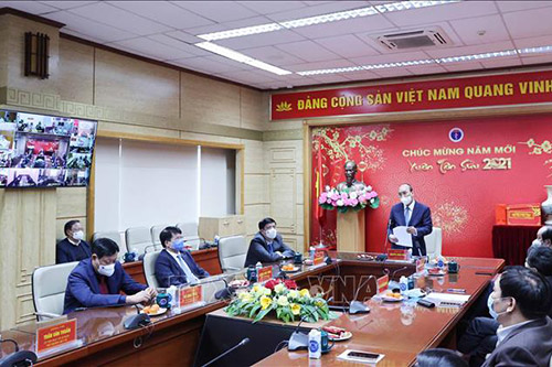 Thủ tướng Nguyễn Xuân Phúc phát biểu.