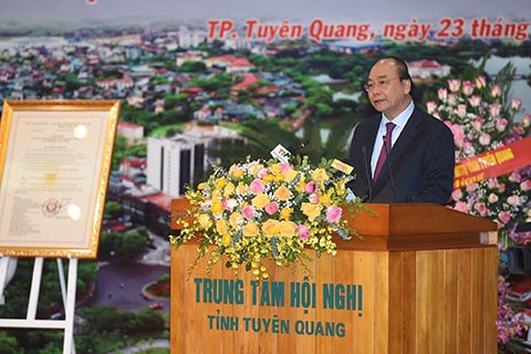 Thủ tướng hoan nghênh Tuyên Quang vào việc ngay từ ngày đầu, tháng đầu