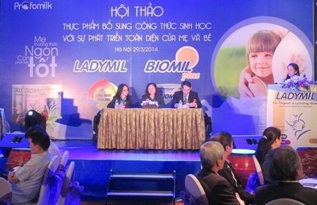 ra mat san pham dinh duong ladymil va biomil