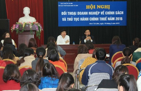 Hà Nội: Đối thoại về chính sách và thủ tục hành chính thuế