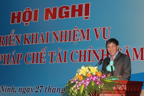 Thứ trưởng Bộ Tài chính Trương Chí Trung