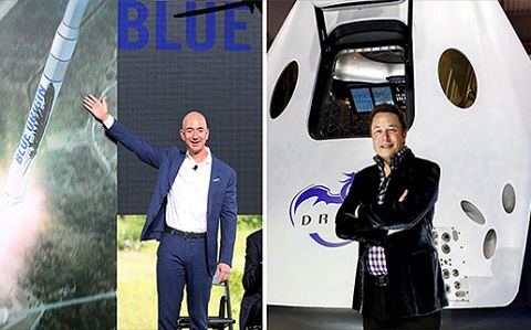 3- Cuộc đua lên không gian&amp;#58; SpaceX và Blue Origin