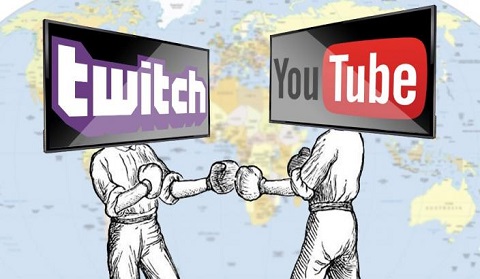 8- Dịch vụ tường thuật thi đấu game trực tuyến&amp;#58; Twitch và YouTube