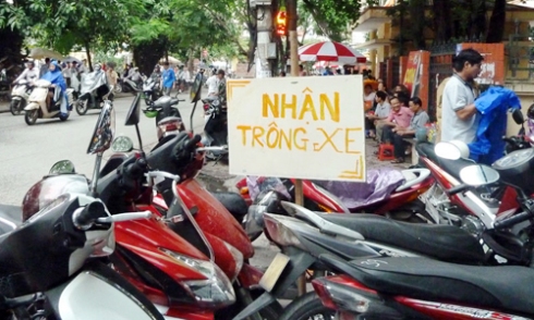 Hà Nội: Phạt gần 460 triệu đồng 85 điểm trông giữ xe trái quy định