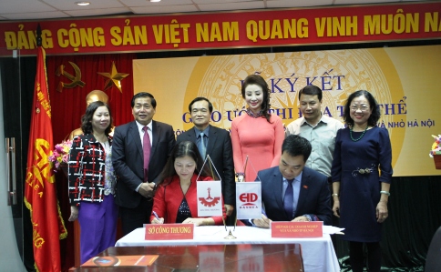 Sở Công thương Hà Nội và HASMEA ký kết giao ước thi đua