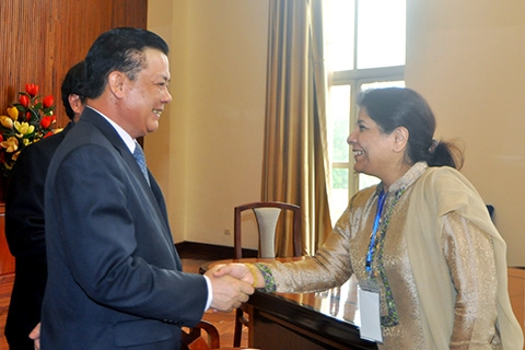 bo truong dinh tien dung da tiep pho tong thu ky lien hop quoc