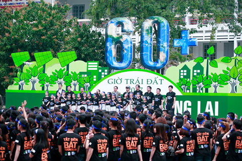 Khởi động chiến dịch Giờ Trái đất 2018 vào ngày 3/3