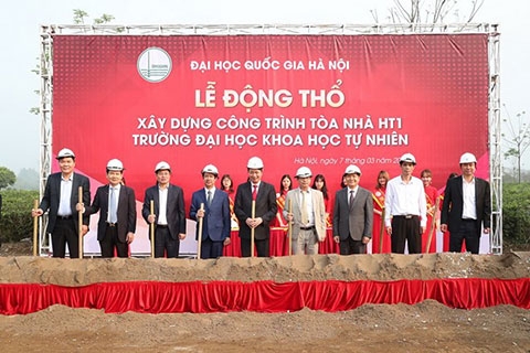 Khởi công công trình đầu tiên của Trường Đại học Khoa học Tự nhiên