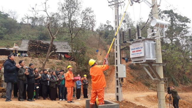 Vận hành nhiều công trình điện quan trọng ở miền Bắc trong tháng Hai