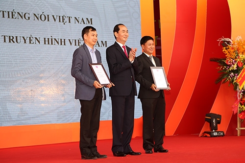 Chủ tịch nước Trần Đại Quang dự lễ bế mạc Hội Báo toàn quốc năm 2018