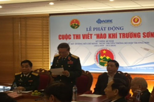 Phát động cuộc thi viết “Hào khí Trường Sơn”