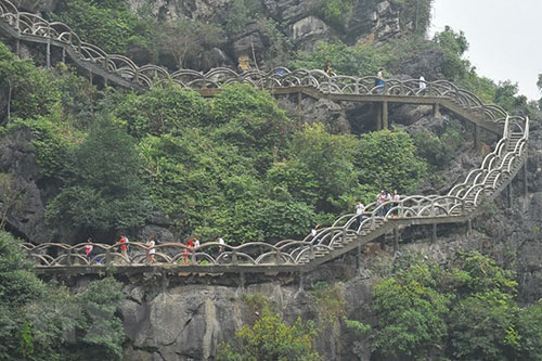 Lên phương án tháo dỡ công trình trái phép tại khu vực Tràng An cổ