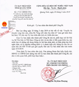 Quảng Ninh: Yêu cầu xác minh chuyện chùa Ba Vàng truyền bá vong báo oán mỗi năm thu trăm tỷ đồng