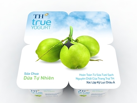 sua chua dua tu nhien th true yogurt khac biet va doc dao