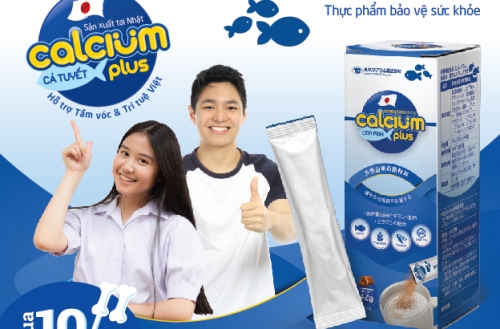 Thực phẩm bảo vệ sức khỏe Calcium cá tuyết plus vi phạm quy định quảng cáo