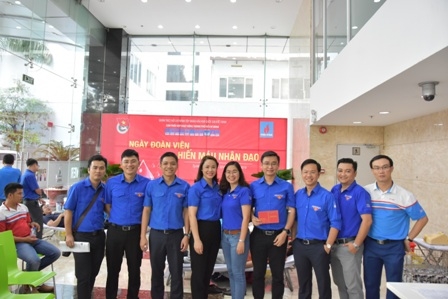 Đoàn thanh niên PVFCCo tổ chức “Ngày đoàn viên – Hiến máu nhân đạo”