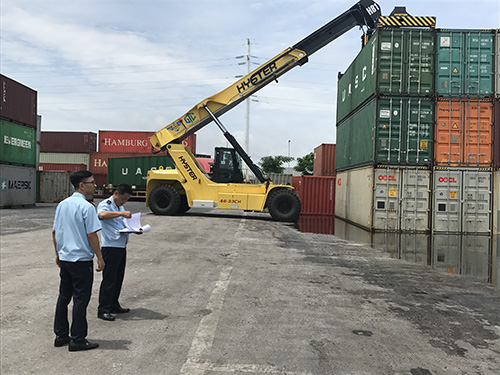 Tìm chủ sở hữu container hàng hóa tồn tại cảng Hải Phòng