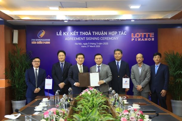 PJICO và LOTTE Finance Việt Nam thỏa thuận hợp tác