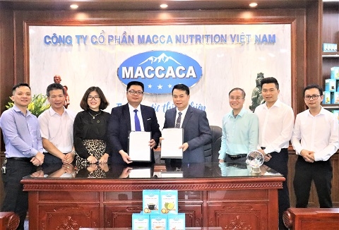 macca nutrition ky hop tac chien luoc voi lotus capital