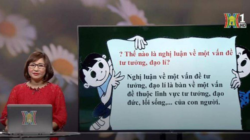 Hà Nội: Lịch phát sóng dạy học trên truyền hình tuần từ 30/3