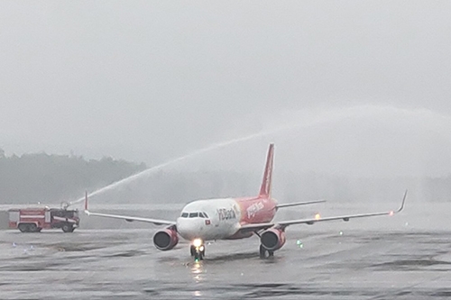 Vietjet ‘xông đất’ sân bay Vân Đồn năm mới Tân Sửu