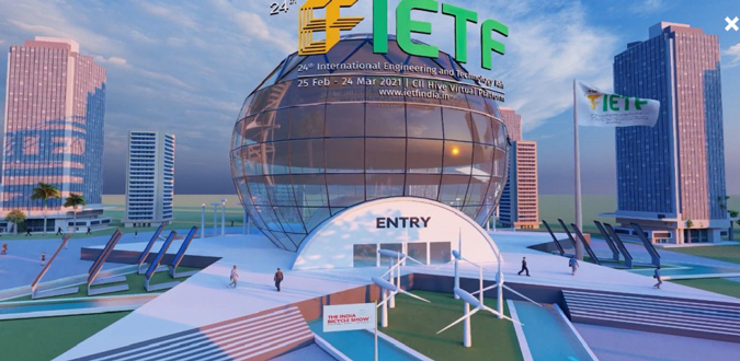 Hội chợ IETF 2021 được tổ chức tại Ấn Độ.
