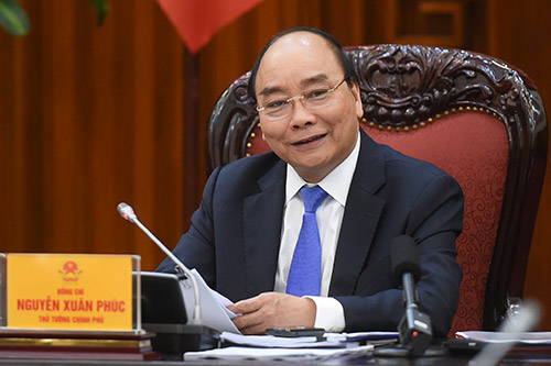 Thủ tướng Nguyễn Xuân Phúc chủ trì cuộc họp Thường trực Chính phủ
