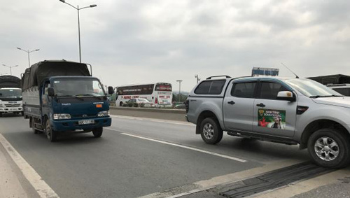 Từ ngày 16/3, tốc độ ôtô trên cầu Thanh Trì giảm còn 60km/h