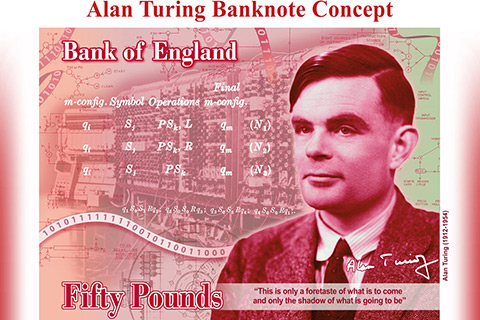 nhà toán học Alan Turing.