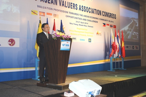 Khai mạc hội nghị chính thức Hiệp hội Thẩm định giá ASEAN 18