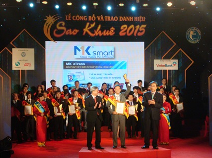 67 sản phẩm CNTT xuất sắc đạt danh hiệu Sao Khuê 2015