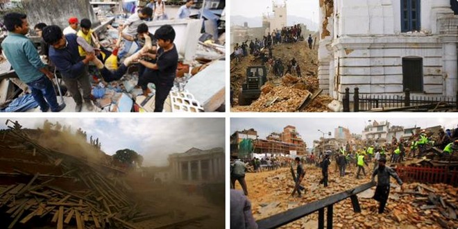 Động đất mạnh ở Nepal làm gần 900 người thiệt mạng