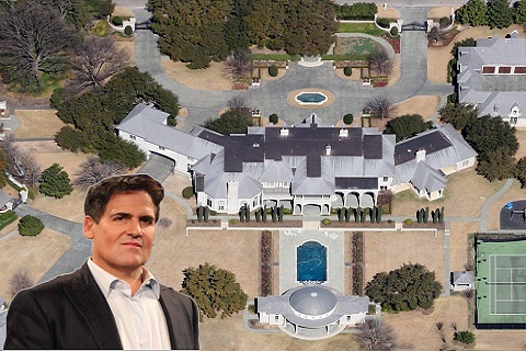 10- Biệt thự tỷ phú Mark Cuban&amp;#58; 17,2 triệu USD