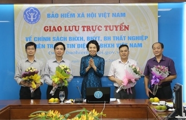 Giao lưu trực tuyến về chính sách BHXH, BHYT, BH thất nghiệp