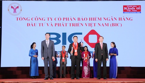 BIC đứng trong Top 100 Thương hiệu mạnh nhất Việt Nam 2016