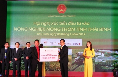 agribank xuc tien dau tu 100 ty dong phat trien nong nghiep tinh thai binh