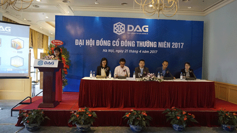 DAG đặt mục tiêu doanh thu 2017 đạt 1.710 tỷ đồng