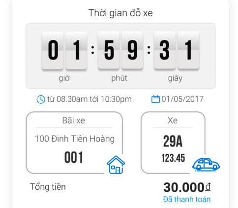 Hà Nội thí điểm trông giữ ô tô qua điện thoại di động