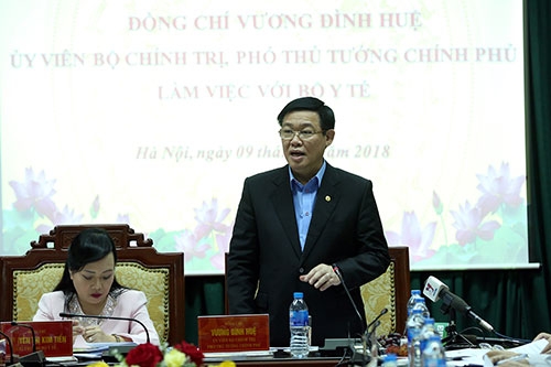 Phó Thủ tướng Vương Đình Huệ: Sửa đổi Nghị định 105 sẽ thúc đẩy lộ trình xã hội hoá dịch vụ y tế