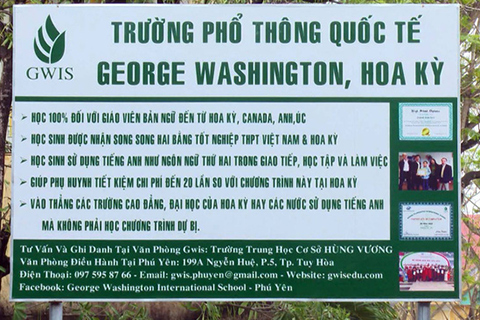 Bộ GD&ĐT: Đề nghị 9 tỉnh, thành phố dừng hợp tác với Trường George Washington